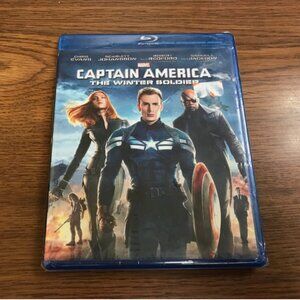 NEW Captain America: the Winter Soldier (Blu-ray, 2014) French, Spanish, English